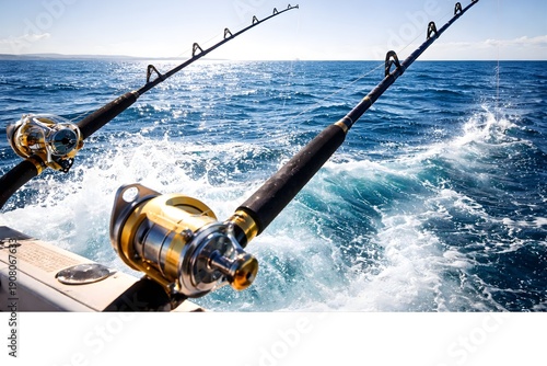 fishing rod and reel