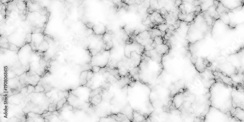White marble texture Panoramic white background. marble stone texture for design. Natural stone Marble white background wall surface black pattern. White and black marble texture background.