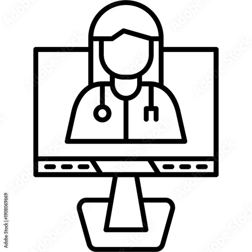 Virtual Nurse Icon