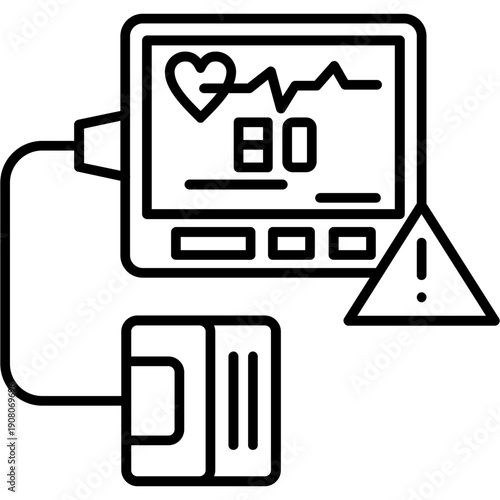 Hypertension Alert Icon