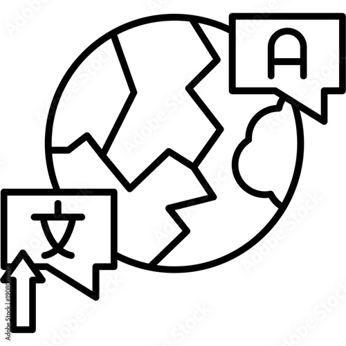 Language Selection Icon