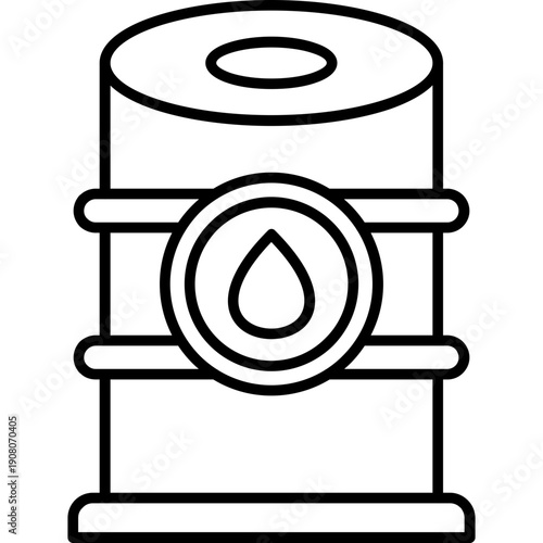 Oil Barrel Icon
