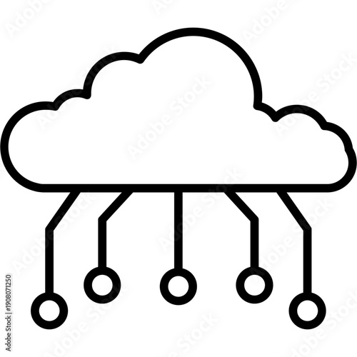 Cloud Computing Icon