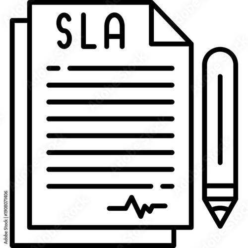 Service Level Agreement Icon