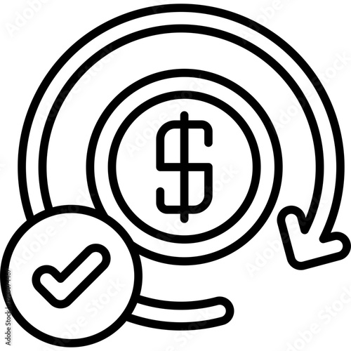 Refund Correction Icon