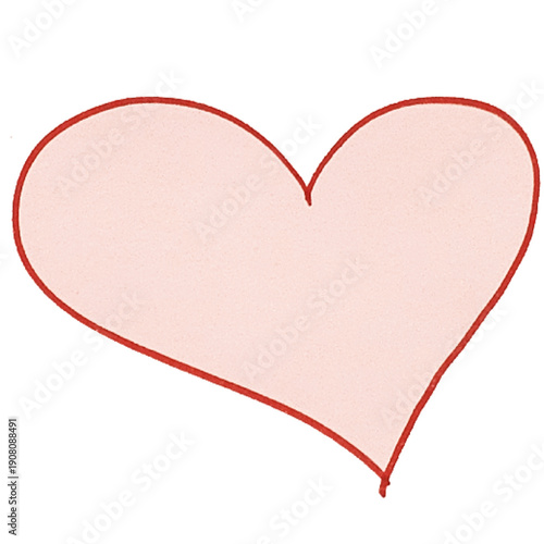  Red Heart Marker PNG, Transparent Background