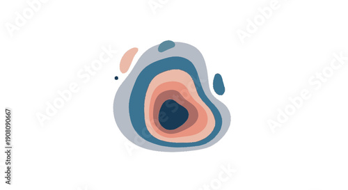 Multicolored abstract geode stone texture closeup.