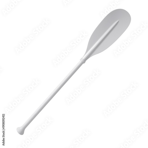Paddle Used for Activities on Water Bodies During Recreation in Summer