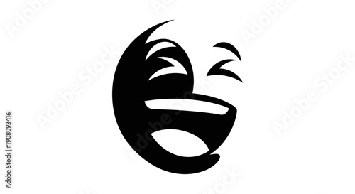 Laughing Emoji Face with Tears 1.