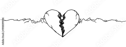 vector illustration of an abstract background with heart