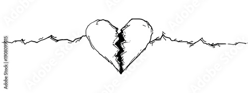 vector illustration of an abstract background with heart