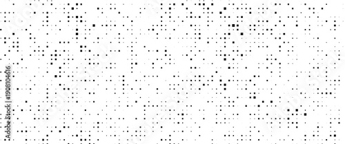 Abstract pixel gradient background. Falling pixels. Broken texture. Abstract vertical gradient halftone. Vector illustration.