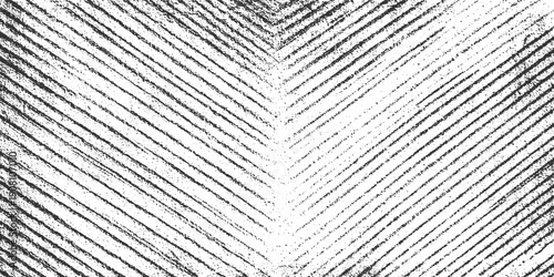 Black and white chevron pattern with distressed texture and diagonal lines