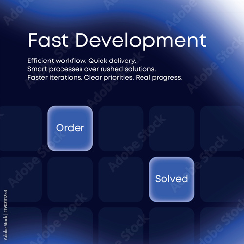 Poster Social Media Set for Finance Education Business Marketing IT