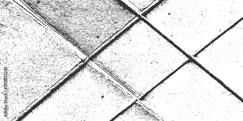 Black and white textured background with intersecting diagonal lines and subtle grain