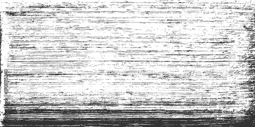 Black and white horizontal textured background with rough grain and subtle speckles