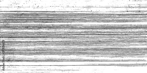 Black and white horizontal lines texture with distressed grunge effect and scattered dots abstract background 1