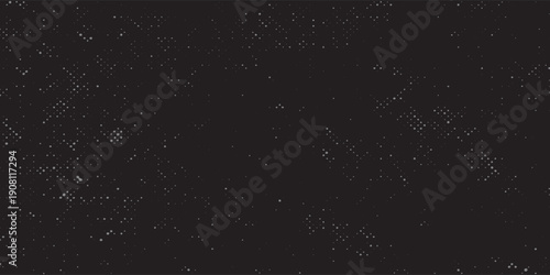 Christmas, new year card template with abstract silver star shaped confetti background. Eps10