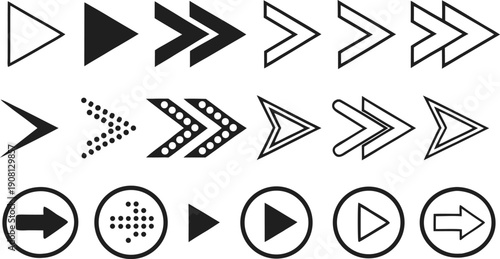 Black arrow on white background black arrows direction indicators