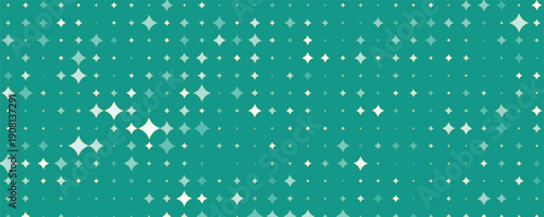 Seamless background pattern of evenly spaced white plus symbols of different sizes and opacity. illustration 