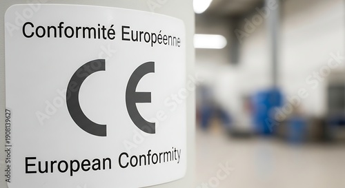 Emphasizing the importance of European conformity, this certification mark ensures products meet stringent health, safety, and environmental standards for market entry