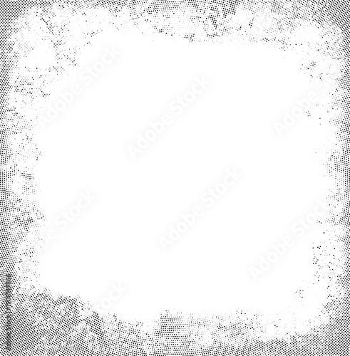 Halftone Texture Isolated on Transparent Background, halftone texture, transparent background texture, halftone dots pattern, abstract halftone design, graphic design element, print texture overlay.