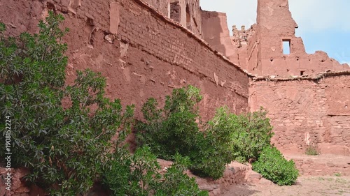 Ruins of the Telouet Kasbah in Morocco