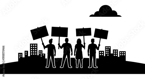 Two professionals collaborating and sharing ideas with sticky notes and laptops Vector