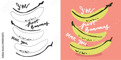 Trendy  hand drawn doodle lettering quote. Lettering for t-shirt design, mug print, bag print, clothes fashion. 100% hand drawn vector image. Sticker lettering art.
