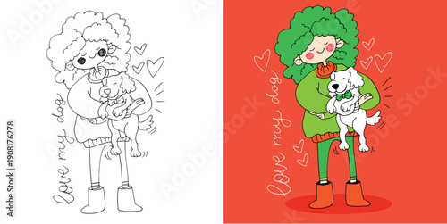 Trendy  hand drawn doodle lettering quote. Lettering for t-shirt design, mug print, bag print, clothes fashion. 100% hand drawn vector image. Sticker lettering art.
