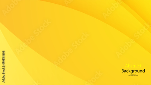 Yellow color background abstract art vector