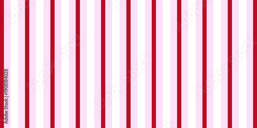  Pink, red color striped seamless pattern. Vertical bright color lines print background graphic design. Vector illustration texture colorful sticks, bars