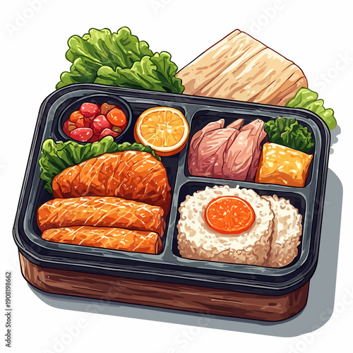 Japanese Bento Design Very Delicious