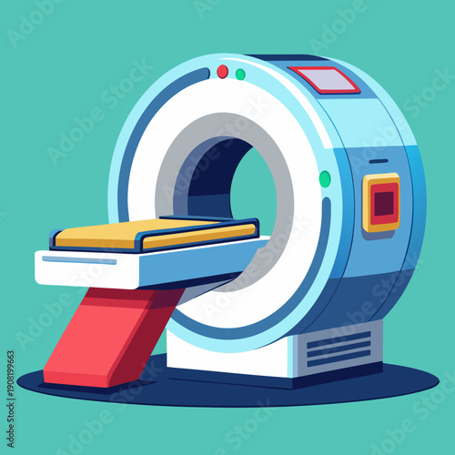 Modern MRI Medical Scanner Machine for Imaging