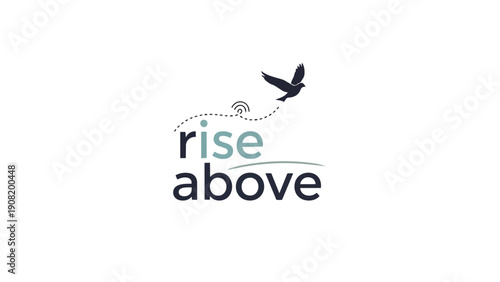 Dynamic visual emblem representing aspiration, freedom, and digital connectivity with a soaring bird icon.