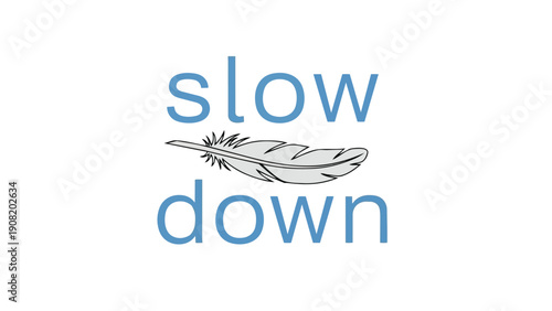 A visually calming and introspective design, subtly advocating for a more measured pace in contemporary life, promoting mindful engagement and a