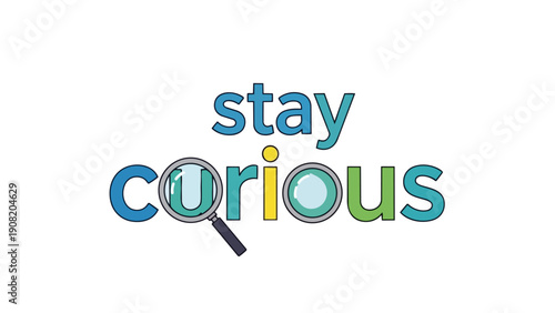 An engaging visual representation encouraging intellectual curiosity, continuous learning, and persistent exploration across all facets of life and