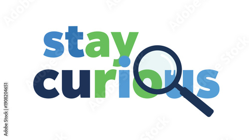 A compelling visual representation encouraging continuous exploration and a vibrant mindset for knowledge discovery an inspiring message promoting