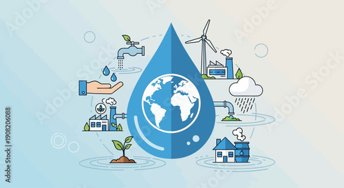 Celebrating World Water Day with Conservation Efforts Globally on a Clean Environment