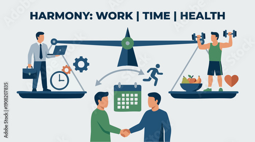 Businessmen Shaking Hands in Office.