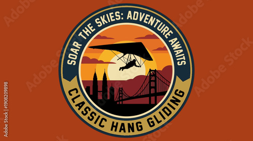 Soar The Skies Adventure Awaits Classic Hang Gliding Over Golden Gate Bridge