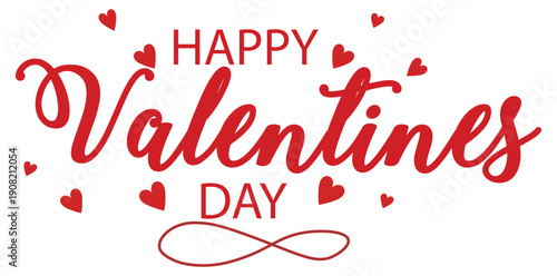 Valentines Day Greeting: A vibrant message of love and affection for Valentine's Day. Featuring the word Valentine's Day creatively written with heart symbols.