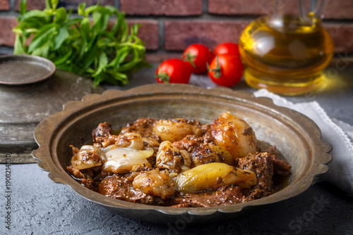 From Turkish cuisine; Onion...