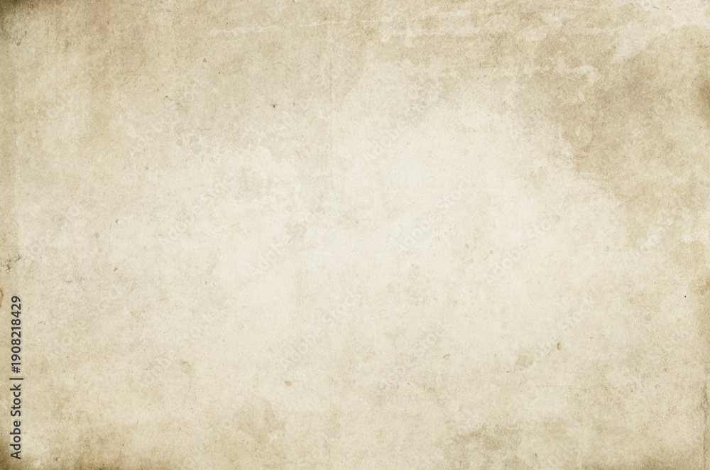 Obraz premium Faded decrepit grunge old paper texture.