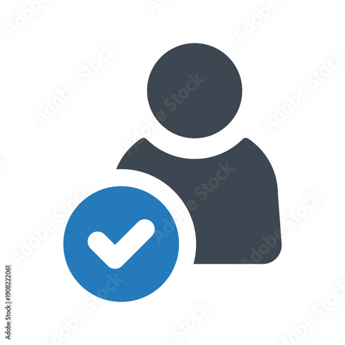 Verified user account icon