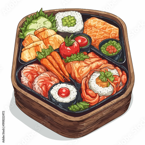 Bento Food Delicious Design