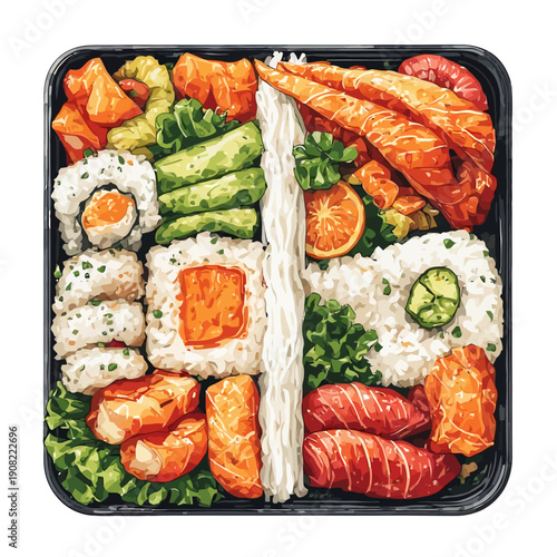 Bento Food Delicious Design
