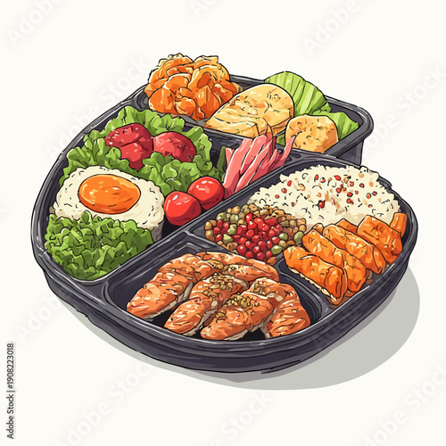 Bento Food Delicious Design