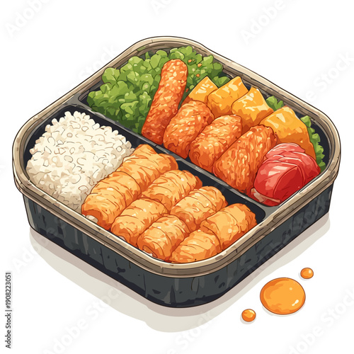 Bento Food Delicious Design