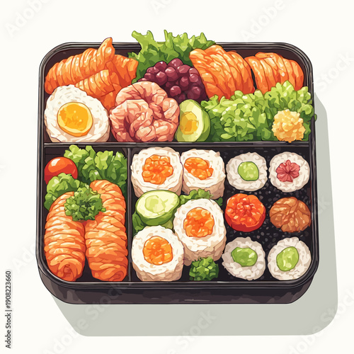 Bento Food Delicious Design